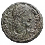 obverse: Varie - Mondo Romano. Costanzo II. Ae da catalogare. Peso gr. 4,72. Diametro mm. 17,5 x 19,8. Spessore mm. 2,62. Patina marrone verde.