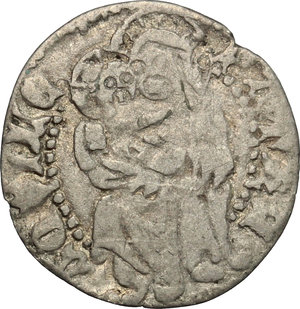 reverse: Aquileia. Ludovico II (1412-1420). Denaro.    B. 193. AG. g. 0.52  mm. 17.00    BB.