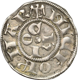 obverse: Ferrara. Niccolò III d Este (1393-1441). Bolognino.    MIR 221. AG. g. 1.22  mm. 18.00    Bel BB.