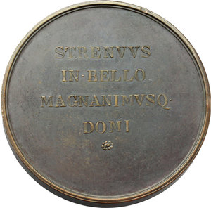 reverse: Ferdinand Graf Bubna von Littitz (1768-1825). Medaglia coniata.     AE.   mm. 43.50 Inc. Nesti. R.  Bel BB.