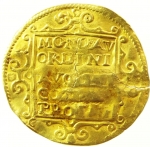 obverse: Zecche Italiane. Tassarolo. Agostino Spinola (1604-1616). Ongaro 1611. CNI 23 MIR 958/1. AU. g. 3.43 mm. 23.50 RRR. Fenditura MB+/qBB.