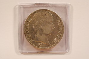 obverse: FRANCIA - Napoleone I Imperatore - 5 Francs 1811