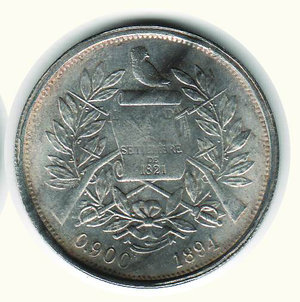 obverse: GUATEMALA - Peso 1894