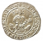 obverse: Zecche Italiane. Napoli. Carlo II d Angiò. 1285-1309. Gigliato. Ag. MIR 24. P.R. 3. Peso gr. 3.95. Bel BB+. NC.