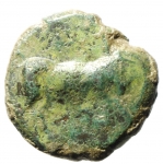 reverse: Mondo Greco. Apulia. Arpi. 275-250 a.C. Bronzo. D/ Toro verso sinistra. R/ Cavallo al galoppo verso destra. SNG ANS 645. Peso 9,57 gr. Diametro 22,62 mm. BB+\qBB. Patina verde.