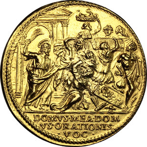 reverse: Pio IV (1559-1565).. Medaglia riconio XIX sec