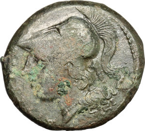 obverse: Samnium, Southern Latium and Northern Campania, Aesernia.. AE 21 mm., 263-240 BC