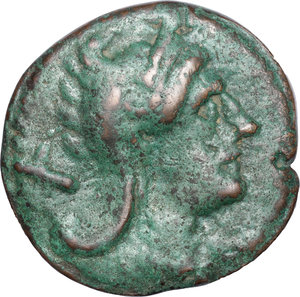 obverse: Post-semilibral series.. AE Cast Decussis, 19th-20th centuries forgery