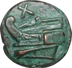 reverse: Post-semilibral series.. AE Cast Decussis, 19th-20th centuries forgery
