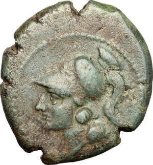 obverse: Samnium, Southern Latium and Northern Campania, Cales. AE 22 mm. c. 265-240 BC
