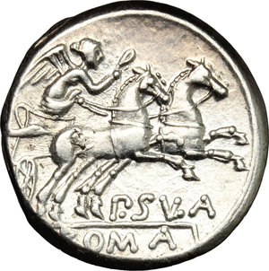 reverse: Pub. Sulla.. AR Denarius