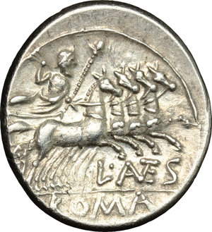 reverse: L. Antestius Gragulus.. AR Denarius, 136 BC