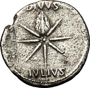 reverse: Augustus (27 BC - 14 AD).. AR Denarius, after January 16 th 27 BC
