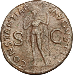 reverse: Claudius (41-54).. AE As, 41-50 AD