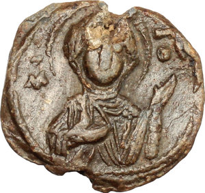 obverse: PB Seal, c. 7th-12th century AD