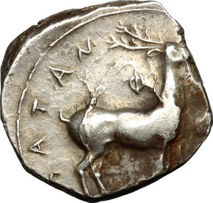 reverse: Bruttium, Kaulonia. AR Stater, 425-420 BC