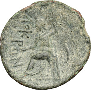 reverse: Bruttium, Locri. AE, 278-276 BC