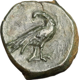 reverse: Akragas. AE, 287-279 BC