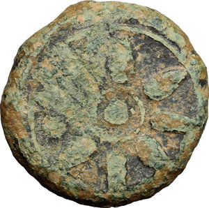 reverse: Coastal Etruria, Vetulonia. AE Uncia, 300-250 BC