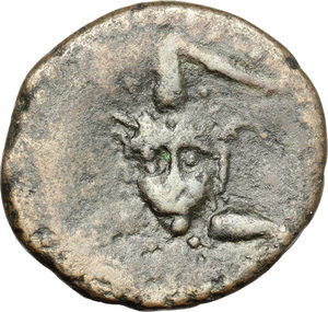reverse: Iaitos.  Roman Rule. AE after 241 BC