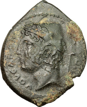 obverse: Samnium, Southern Latium and Northern Campania, Aesernia.. AE, 263-240 BC