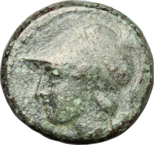 obverse: Syracuse.  Agathokles (317-289 BC).. AE