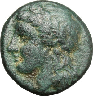 obverse: Syracuse.  Hieron II (274-216 BC).. AE