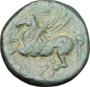 reverse: Syracuse.  Hieron II (274-216 BC).. AE