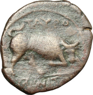 reverse: Tauromenion. AE, after 201 BC