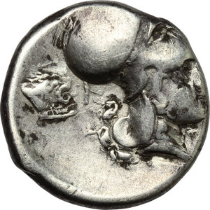 reverse: Akarnania, Leukas. AR Stater, 350-275 BC