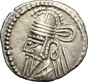 obverse: Kings of Parthia.  Osroes II (c. 190).. AR Drachm