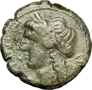 obverse: Central and Southern Campania, Neapolis. AE, 275-250 BC