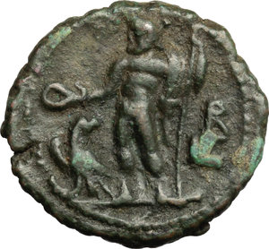 reverse: Egypt.  Diocletian (284-305).. AE Tetradrachm, Alexandria mint, 285-286