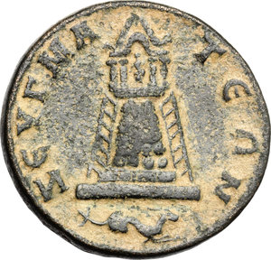 reverse: Philip II (244-249).. AE, Commagene, Zeugma mint, 244-249