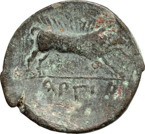 reverse: Northern Apulia, Arpi. AE, 325-275 BC