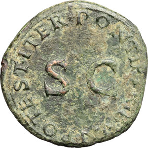 reverse: Tiberius (14-37).. AE As, 22-23
