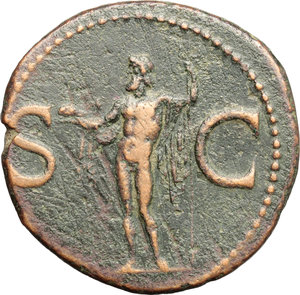 reverse: Gaius (Caligula) (37-41).. AE As, 37-41
