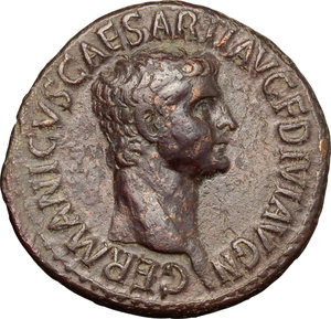 obverse: Claudius (41-54).. AE As, 50-54