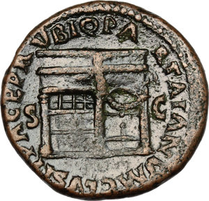 reverse: Nero (54-68).. AE As, 62-68