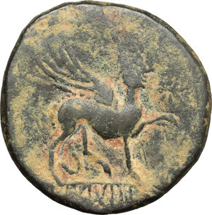 reverse: Castulo. AE As, 2nd century BC
