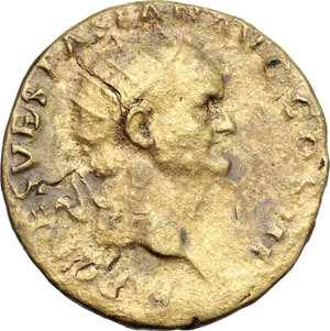 obverse: Vespasian (69-79).. AE Dupondius, 71 AD