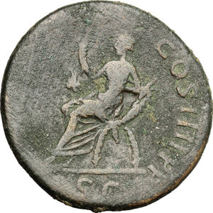 reverse: Trajan (98-117).. AE Dupondius, 101-102