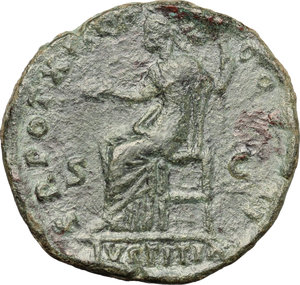 reverse: Antoninus Pius (138-161).. AE As, 150-151