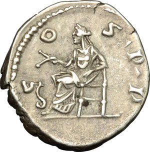reverse: Marcus Aurelius (161-180).. AR Denarius, 176-180