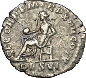 reverse: Commodus (177-193).. AR Denarius, 189 AD