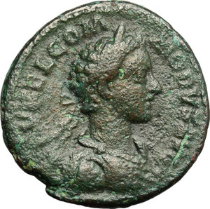 obverse: Commodus (177-193).. AE As, 178 AD