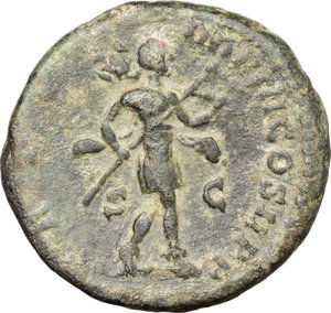 reverse: Commodus (177-193).. AE As, 179 AD