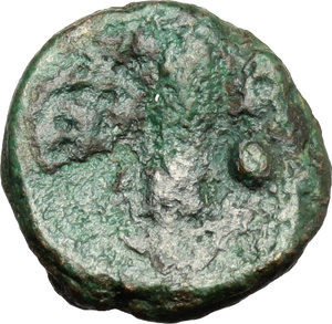 reverse: Lucania, Poseidonia-Paestum. AE Onkia, 264-241 BC