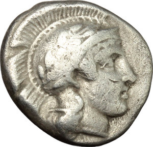 obverse: Southern Lucania, Thurium. AR Stater, c. 443-400 BC