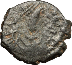 obverse: Anastasius I (491-518).. AE Pentanummium